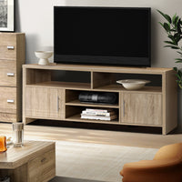 Thumbnail for Artiss TV Cabinet Entertainment Unit 140cm Oak Ken