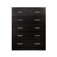 Thumbnail for Artiss Tallboy 6 Drawers Storage Cabinet - Walnut