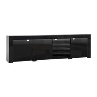 Thumbnail for Artiss Entertainment Unit TV Cabinet LED 180cm Black Bobi