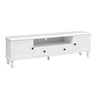 Thumbnail for Artiss TV Cabinet Entertainment Unit 160cm White Kubi