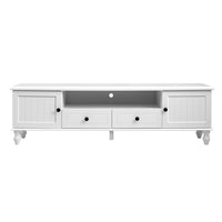 Thumbnail for Artiss TV Cabinet Entertainment Unit 160cm White Kubi