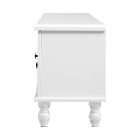 Thumbnail for Artiss TV Cabinet Entertainment Unit 160cm White Kubi