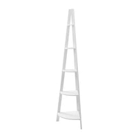 Thumbnail for Artiss 5 Tier Corner Ladder Display Shelf Home Storage Plant Stand Bookshelf