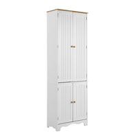 Thumbnail for Artiss Buffet Sideboard 4 Doors - BERNE White