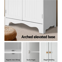 Thumbnail for Artiss Buffet Sideboard 4 Doors - BERNE White