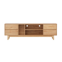 Thumbnail for Artiss Entertainment Unit Stand TV Cabinet Storage Drawer Shelf 180cm Wooden