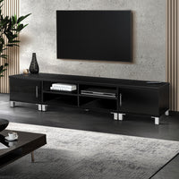 Thumbnail for Artiss TV Cabinet Entertainment Unit 190cm Black Danson