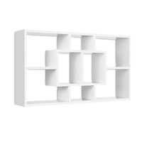 Thumbnail for Artiss Floating Wall Shelf DIY Mount Storage Bookshelf Display Rack White