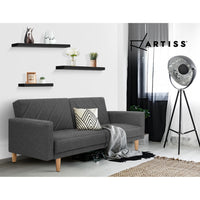 Thumbnail for Artiss 3 Piece Floating Wall Shelves - Black