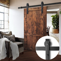 Thumbnail for Cefito Sliding Barn Door Hardware Track Roller Set 3m Kit Slide Office Bedroom