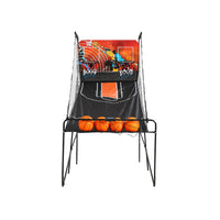 Thumbnail for Arcade Basketball Game Double shooting Electronic Scoring Folding Outdoor Kids