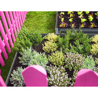 Thumbnail for Green Fingers 150 x 90cm Galvanised Steel Garden Bed - Aliminium Grey