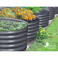 Thumbnail for Greenfingers 320X80X42CM Galvanised Raised Garden Bed Steel Instant Planter