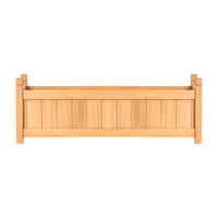 Thumbnail for Greenfingers Garden Bed Raised Wooden Planter Outdoor Box Vegetables 90x30x33cm