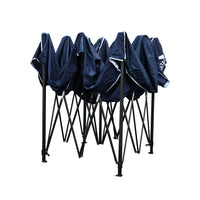 Thumbnail for Instahut Gazebo Pop Up Marquee 3x3m Outdoor Tent Folding Wedding Gazebos Navy