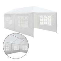 Thumbnail for Instahut Gazebo 3x6 Outdoor Marquee Side Wall Party Wedding Tent Camping White