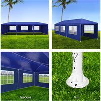 Thumbnail for Instahut Gazebo 3x9 Outdoor Marquee Wedding Gazebos Tent Canopy Camping Tent BU