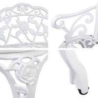 Thumbnail for Gardeon Victorian Garden Bench White