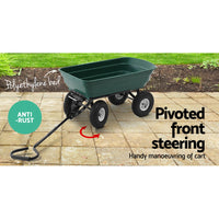 Thumbnail for Gardeon 75L Garden Dump Cart - Green