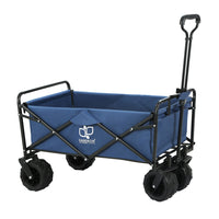 Thumbnail for Gardeon Garden Cart Folding 120kg Trolley Camping Wagon Barrow Outdoor Beach