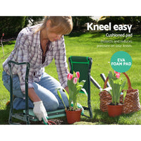 Thumbnail for Gardeon Garden Kneeler Padded Seat Stool Outdoor Bench Knee Pad Foldable 3-in-1