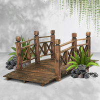 Thumbnail for Gardeon Garden Ornaments Wooden Rustic Bridge Decor Outdoor Decoration Yard