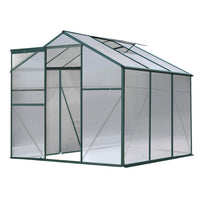 Thumbnail for Greenfingers Greenhouse Aluminum Green House Garden Shed Polycarbonate 1.9x1.9M