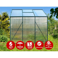 Thumbnail for Greenfingers Greenhouse Aluminum Green House Garden Shed Polycarbonate 1.9x1.9M