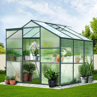 Thumbnail for Greenfingers Greenhouse Aluminum Green House Garden Shed Polycarbonate 1.9x1.9M