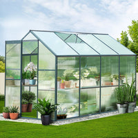 Thumbnail for Greenfingers Aluminum Greenhouse Green House Garden Shed Polycarbonate 2.52x1.9M