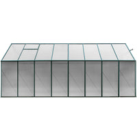 Thumbnail for Greenfingers Aluminium Greenhouse Polycarbonate Green House Garden Shed 5.1x2.44M