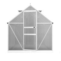 Thumbnail for Greenfingers Greenhouse Aluminium Green House Polycarbonate Garden Shed 2.4x1.9M