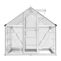 Thumbnail for Greenfingers Greenhouse Aluminium Polycarbonate Green House Garden 248x189x200cm