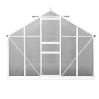 Thumbnail for Greenfingers Greenhouse Aluminium Polycarbonate Green House Garden Shed 3x2.5M