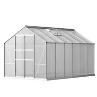 Thumbnail for Greenfingers Greenhouse Aluminium Polycarbonate Green House Garden Shed 3x2.5M