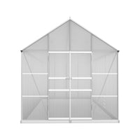 Thumbnail for Greenfingers Greenhouse Aluminium Large Green House Garden Shed 6X2.4M