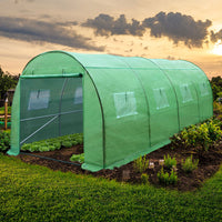 Thumbnail for Greenfingers Greenhouse 4X3X2M Garden Shed Green House Polycarbonate Storage