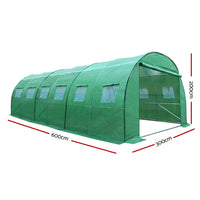 Thumbnail for Greenfingers Greenhouse 6MX3M Garden Shed Green House Storage Tunnel Plant Grow