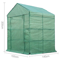 Thumbnail for Greenfingers Greenhouse Green House Tunnel 2MX1.55M Garden Shed Storage Plant