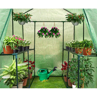 Thumbnail for Greenfingers Greenhouse Garden Shed Green House 1.9X1.2M Storage Plant Lawn