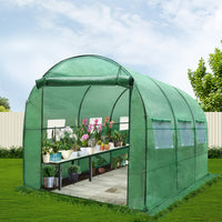 Thumbnail for Greenfingers Greenhouse Garden Shed Green House 3X2X2M Greenhouses Storage Lawn