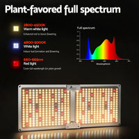 Thumbnail for Greenfingers Max 2200W LED Grow Light Full Spectrum Indoor Veg Flower All Stage