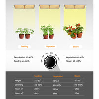 Thumbnail for Greenfingers Max 3000W LED Grow Light Full Spectrum Indoor Veg Flower All Stage