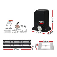 Thumbnail for Auto Electric Sliding Gate Opener 1000KG Keypad 6M Rails