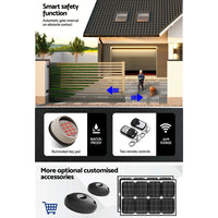 Thumbnail for Auto Electric Sliding Gate Opener 1000KG Keypad 6M Rails