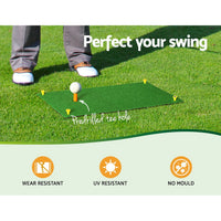 Thumbnail for Everfit Golf Hitting Mat Portable Driving Range Practice Training Aid 60x30cm