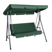 Thumbnail for Gardeon Swing Chair Hammock Outdoor Furniture Garden Canopy Bench Seat Green