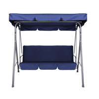 Thumbnail for Gardeon Canopy Swing Chair - Navy