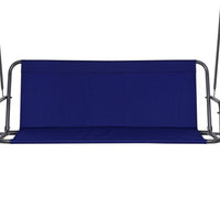 Thumbnail for Gardeon Canopy Swing Chair - Navy