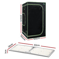 Thumbnail for Greenfingers Grow Tent 2200W LED Grow Light Hydroponics Kits Hydroponic System